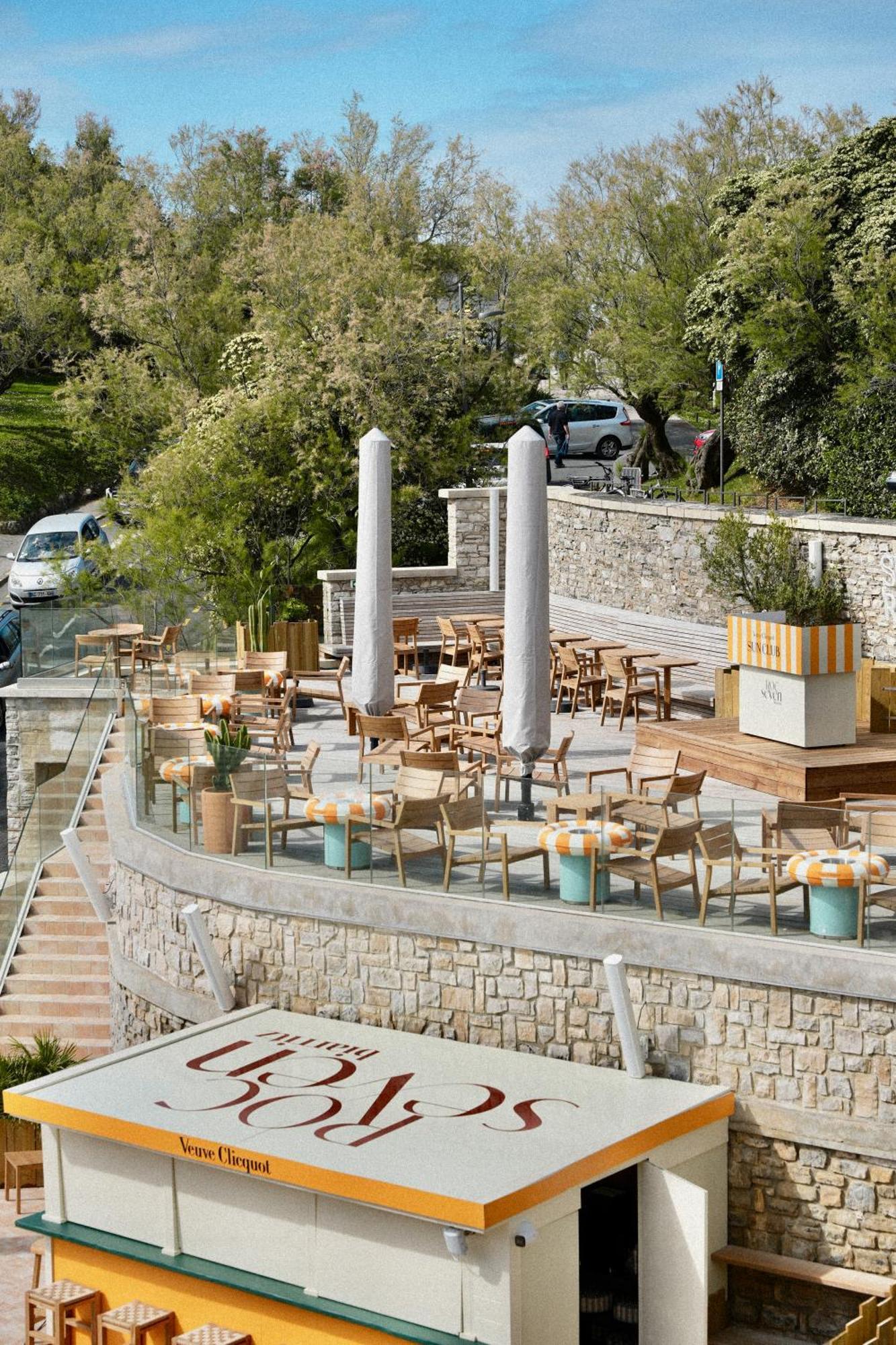 Roc Seven Biarritz Hotel Luaran gambar